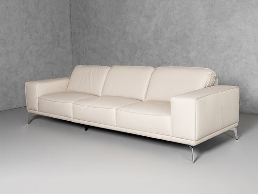 Lamod Italia Soho -  Italian Grey Leather Sofa