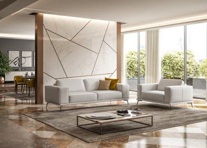 Lamod Italia Soho - Contemporary Italian White Leather Sofa