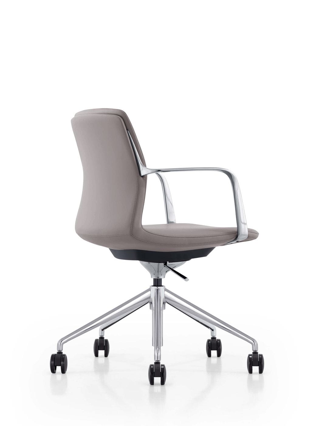 Modrest Sundar - Modern Grey Mid Back Conference Office Chair