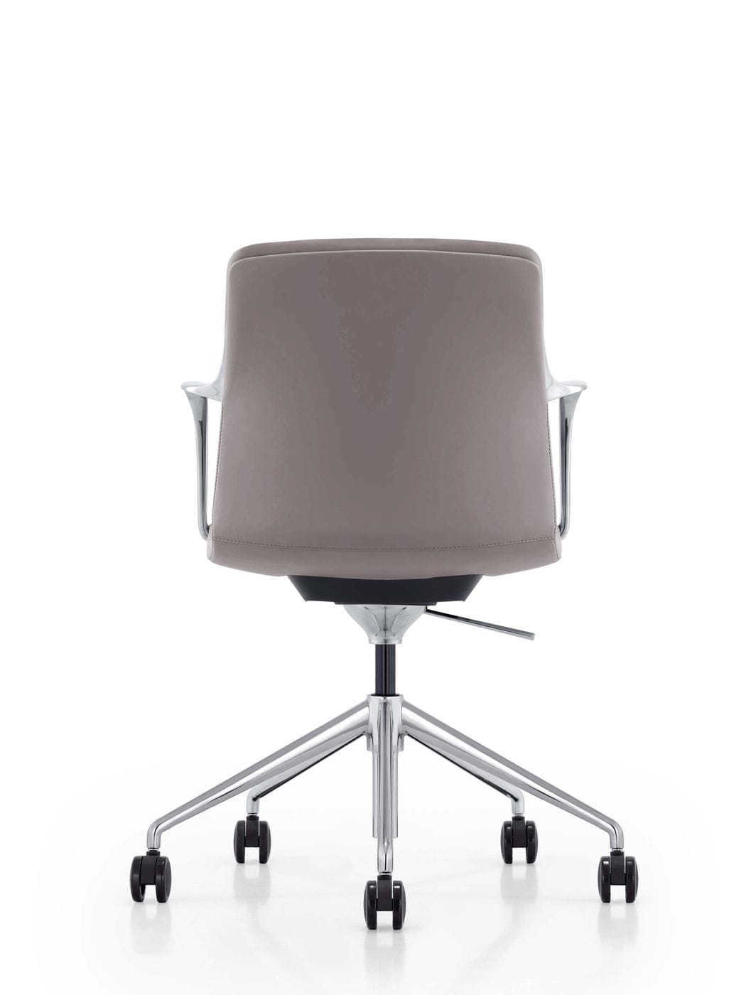 Modrest Sundar - Modern Grey Mid Back Conference Office Chair
