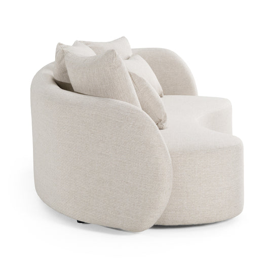 Renava Tabarca - Outdoor Beige Fabric 4 Seat Sofa