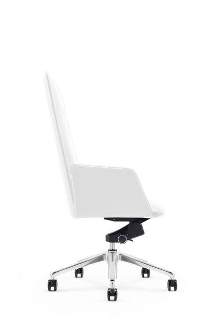 Modrest Tricia - Modern White High Back Executive Office Chair
