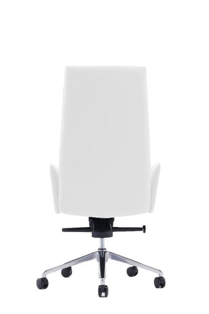 Modrest Tricia - Modern White High Back Executive Office Chair