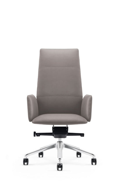 Modrest Tricia - Modern Grey High Back Executive Office Chair