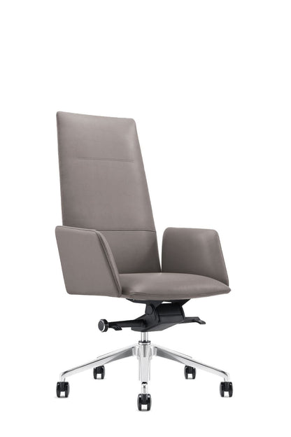 Modrest Tricia - Modern Grey High Back Executive Office Chair
