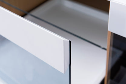 Modrest Frost Modern Small White TV Unit