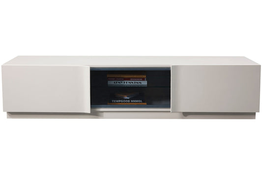 Modrest Lithium Modern Grey Gloss TV Stand