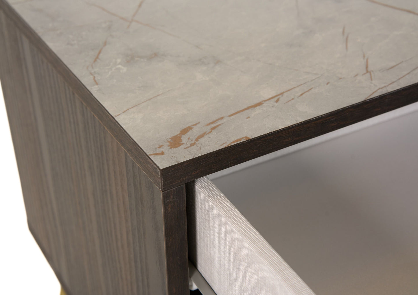 Nova Domus Velondra - Modern Eucalypto + Marble Bedroom Set