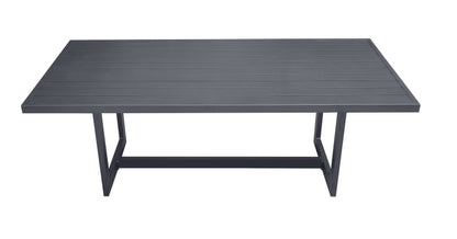 Renava Wake + Kayak - Modern Outdoor Grey Dining Table Set