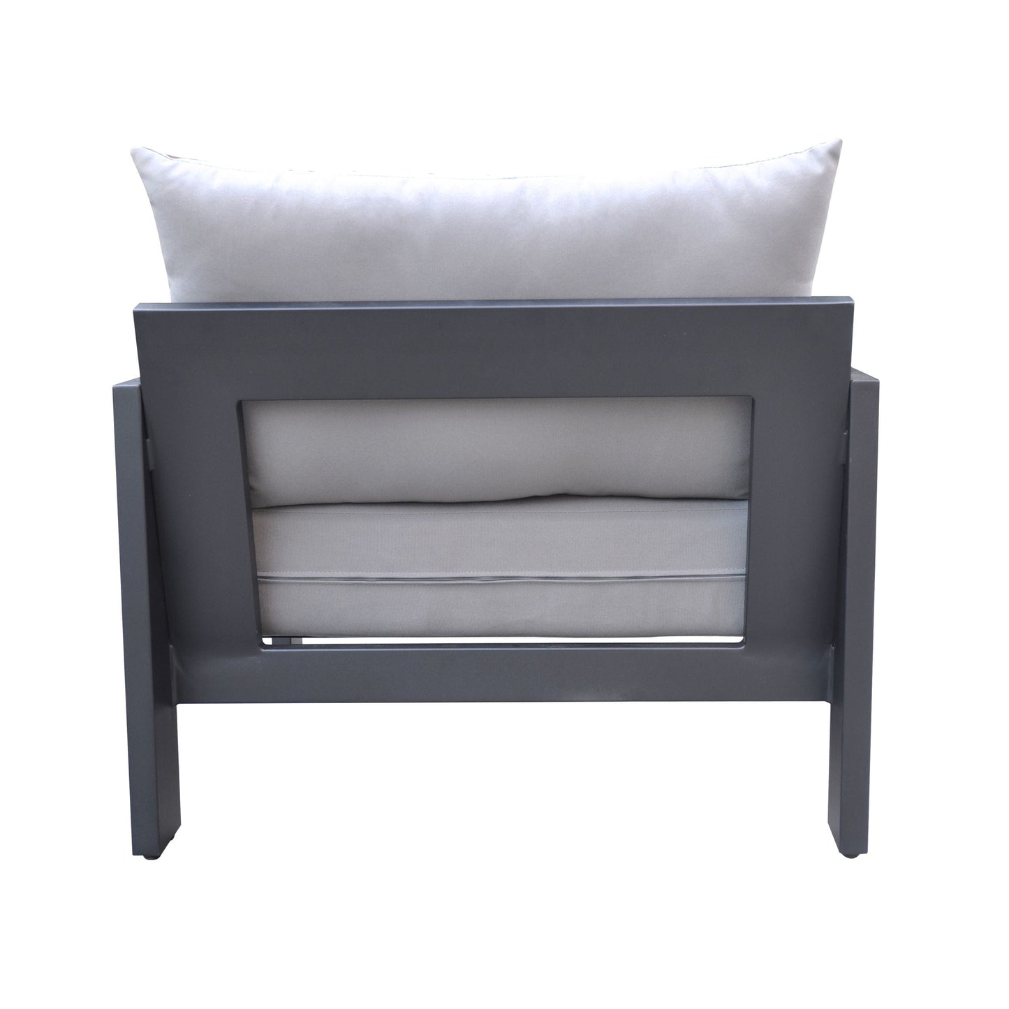 Renava Wake - Modern Charcoal Outdoor Lounge Chair