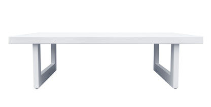 Renava Wake - Modern White Outdoor Coffee Table